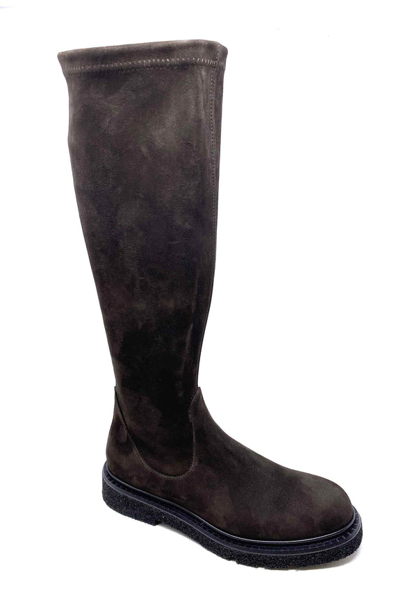 Kerr Langschaft Boot | Ebony Camoscio
