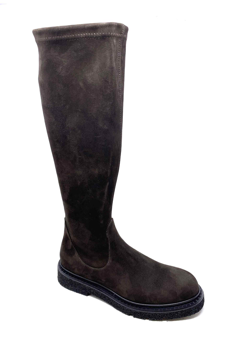 Kerr Langschaft Boot | Ebony Camoscio
