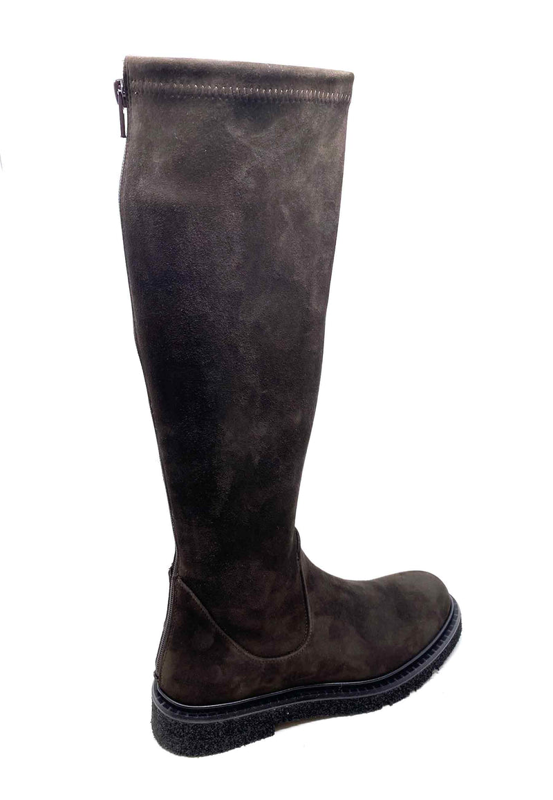 Kerr Langschaft Boot | Ebony Camoscio