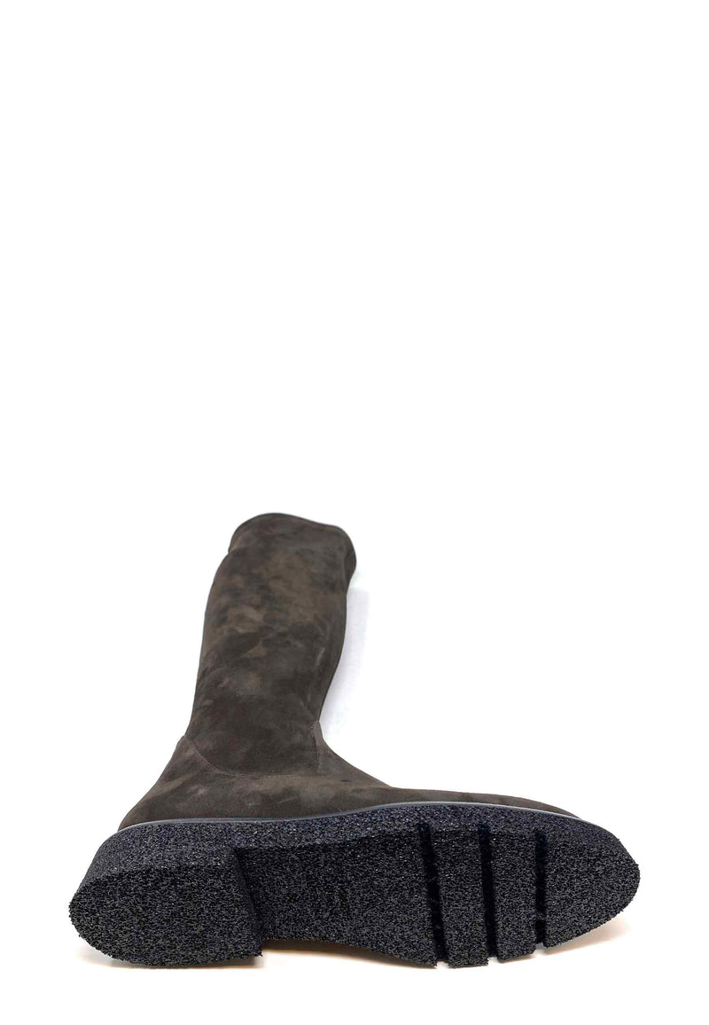 Kerr Langschaft Boot | Ebony Camoscio