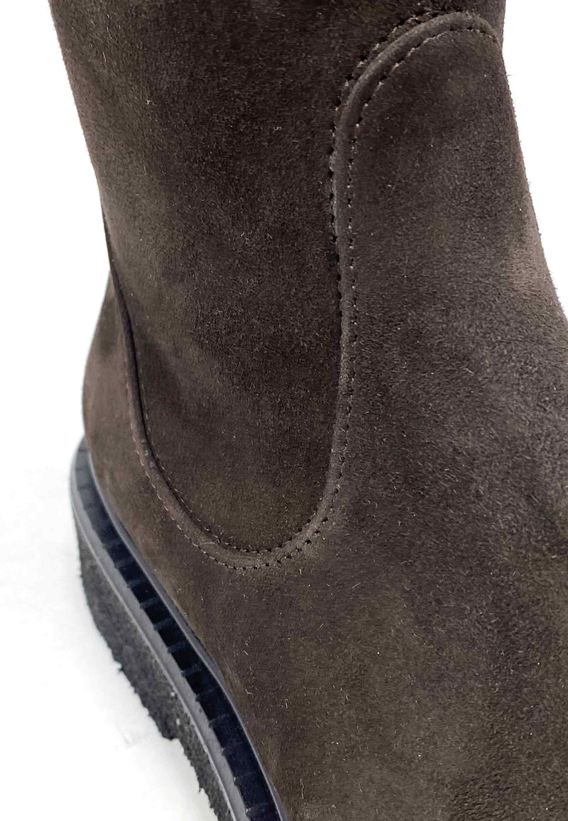 Kerr Langschaft Boot | Ebony Camoscio