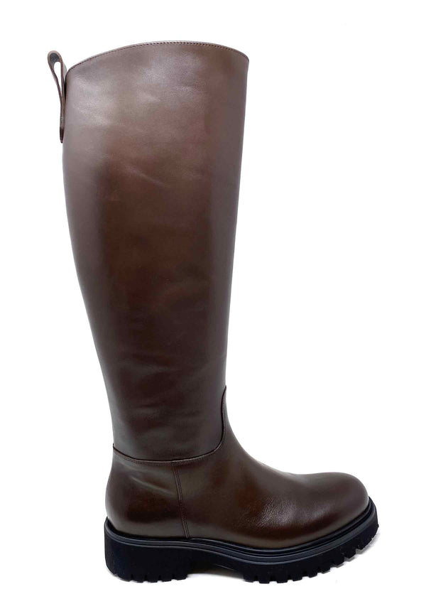 Warth Langschaft Boot | Chocolate