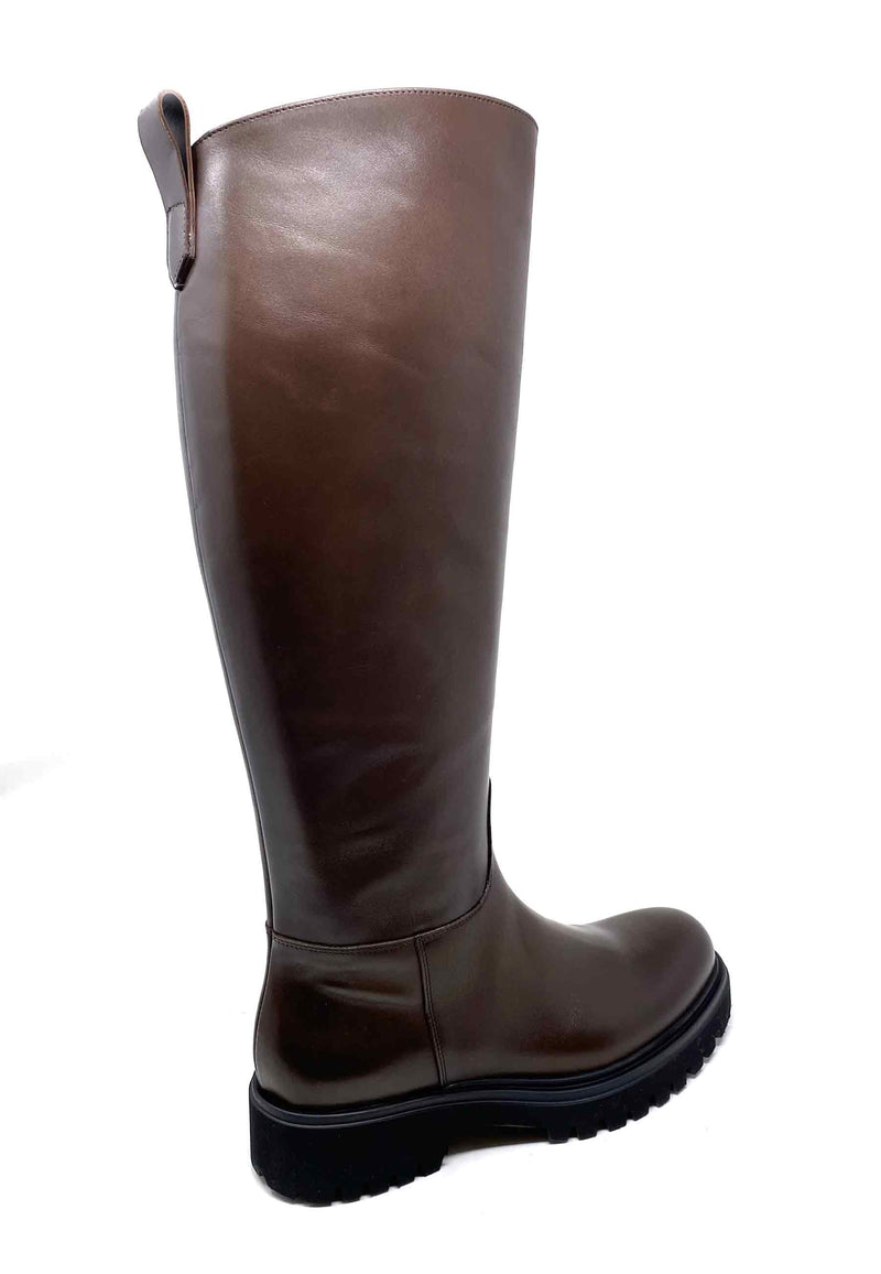 Warth Langschaft Boot | Chocolate
