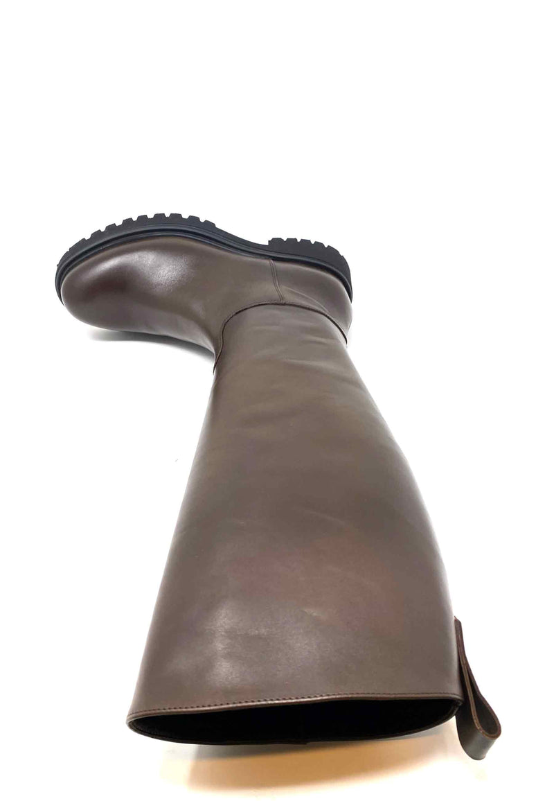 Warth Langschaft Boot | Chocolate