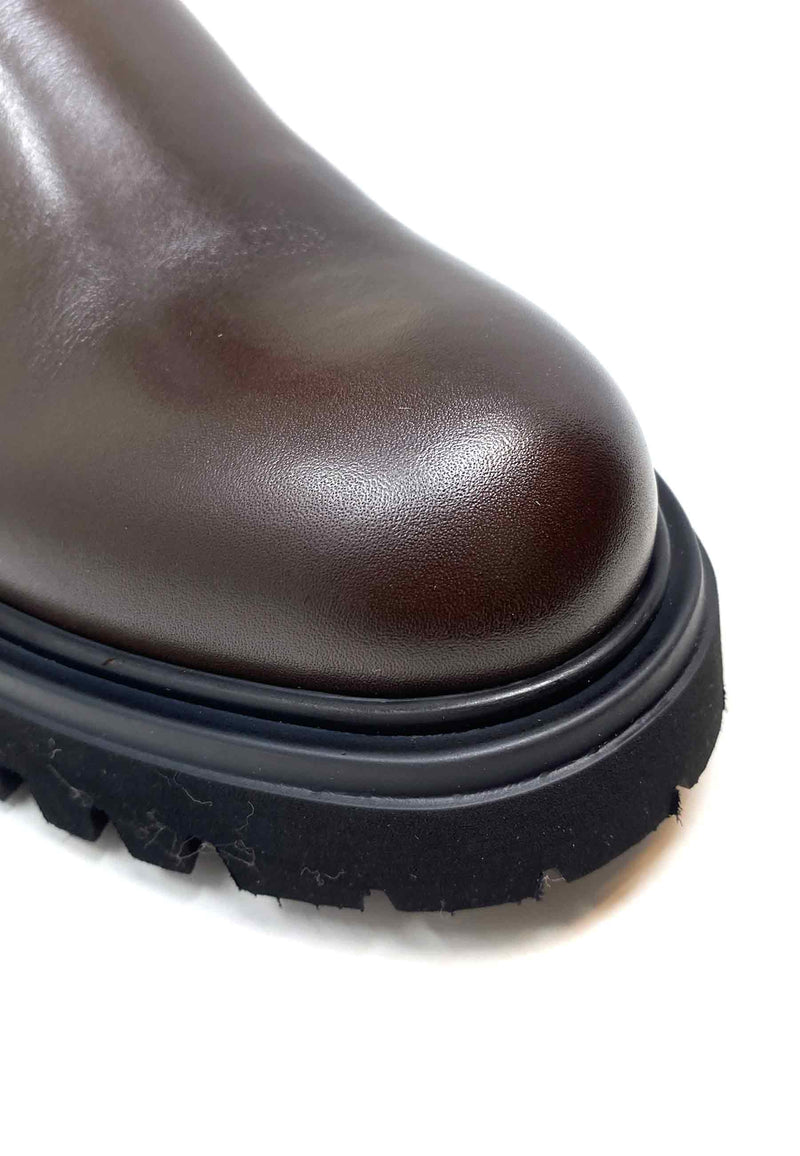 Warth Langschaft Boot | Chocolate