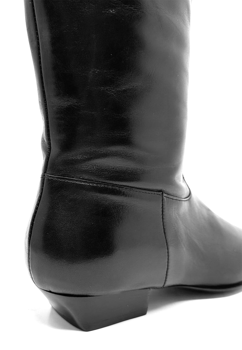 Hashi Langschaft Boot | Black