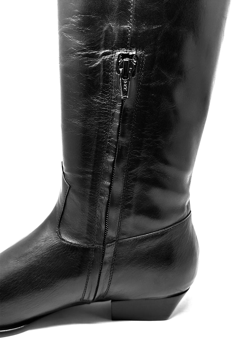 Hashi Langschaft Boot | Black