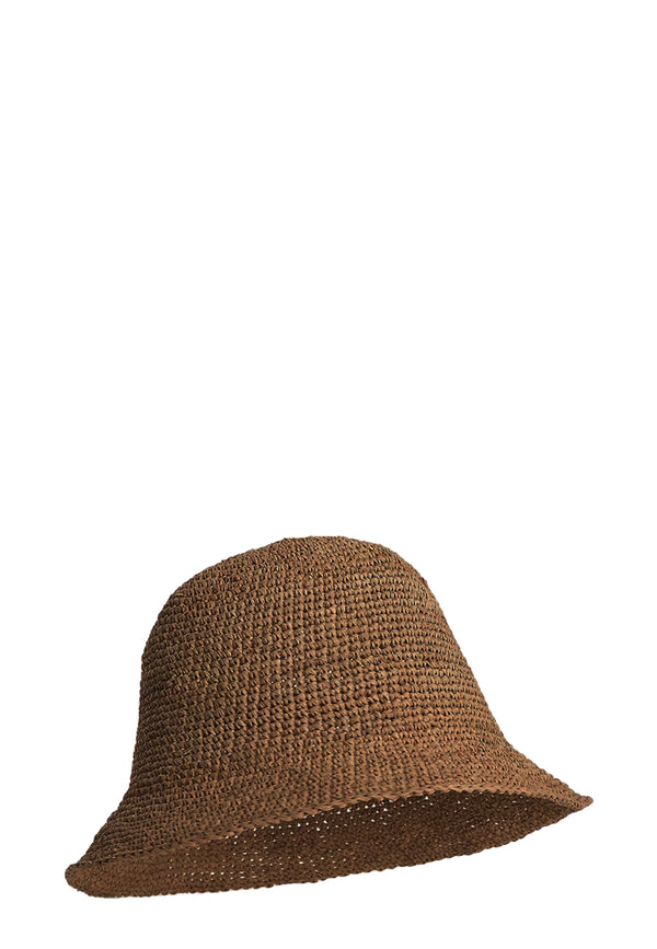 Andao Bucket Hat | Dark tea