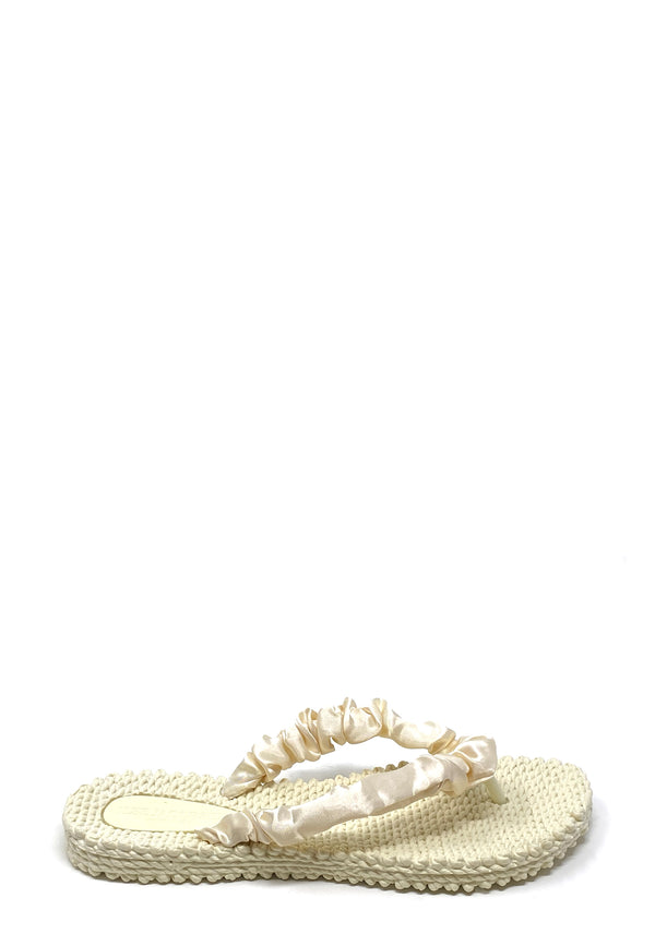 Munter 06 toe separator sandal | hvid