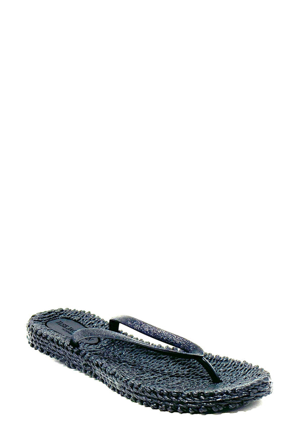 Cheerful 01 Zehentrenner Sandale | Black