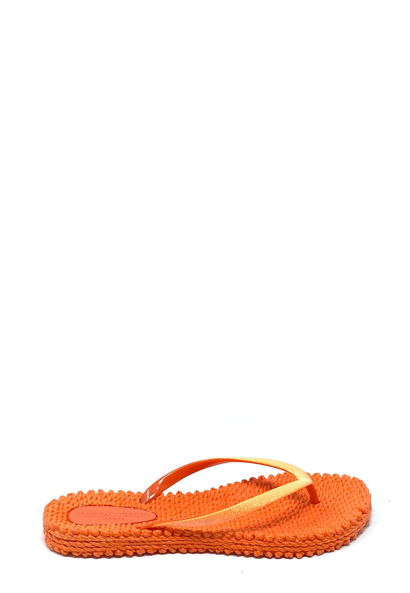 Munter 01 tå separator sandal | Hot Orange
