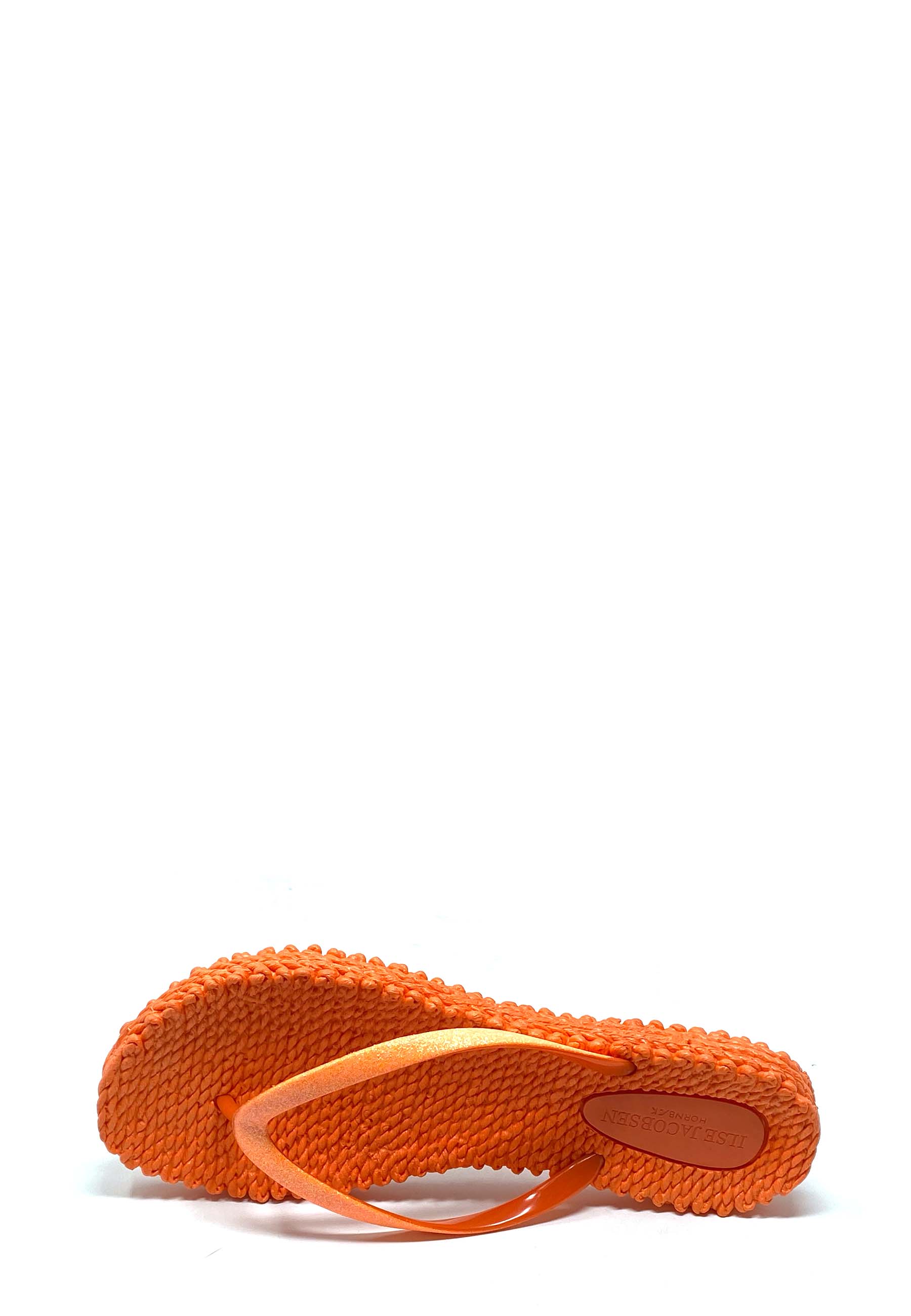 Cheerful 01 toe separator sandal | Hot orange