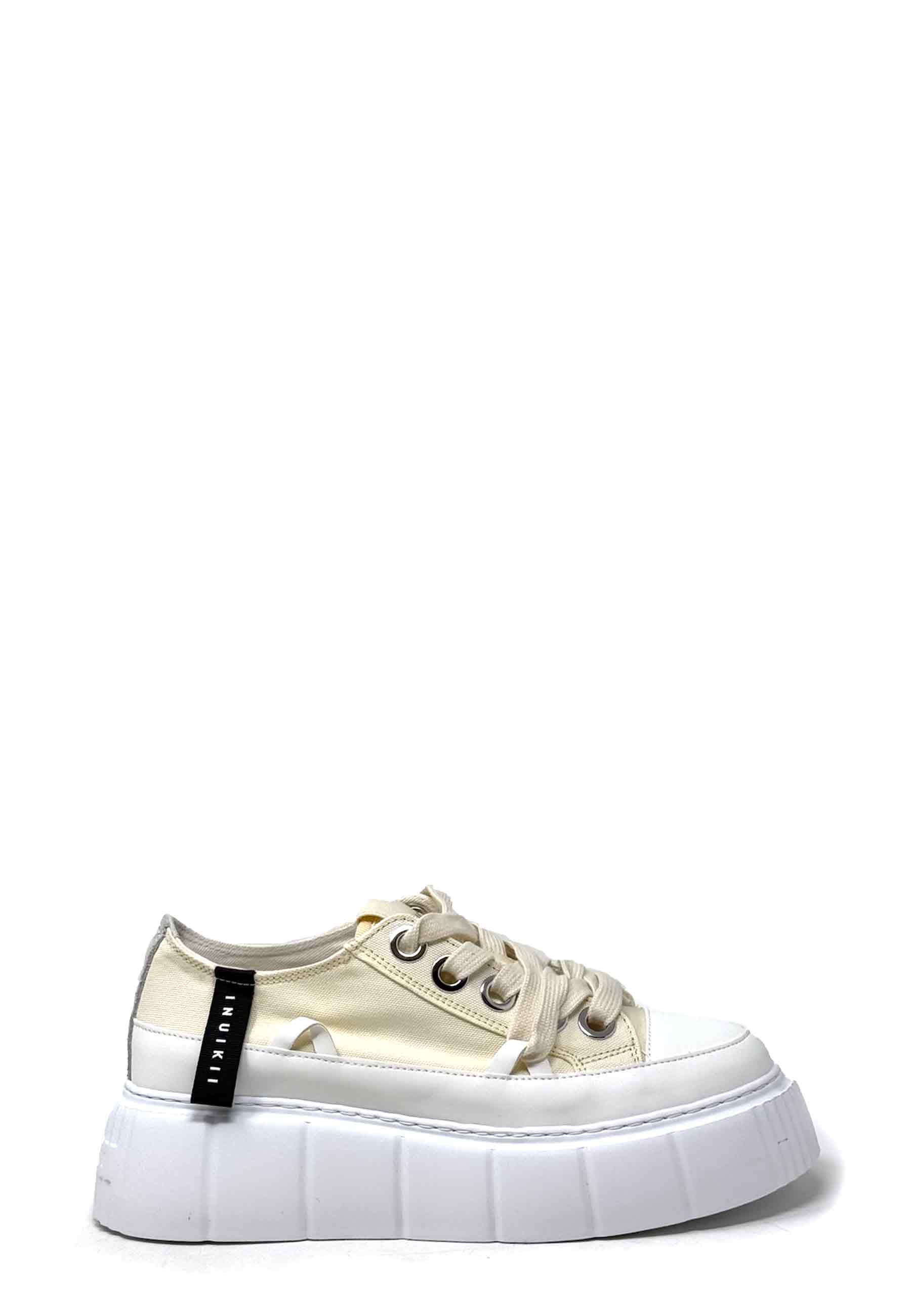 Matilda Sneaker | Beige Canvas