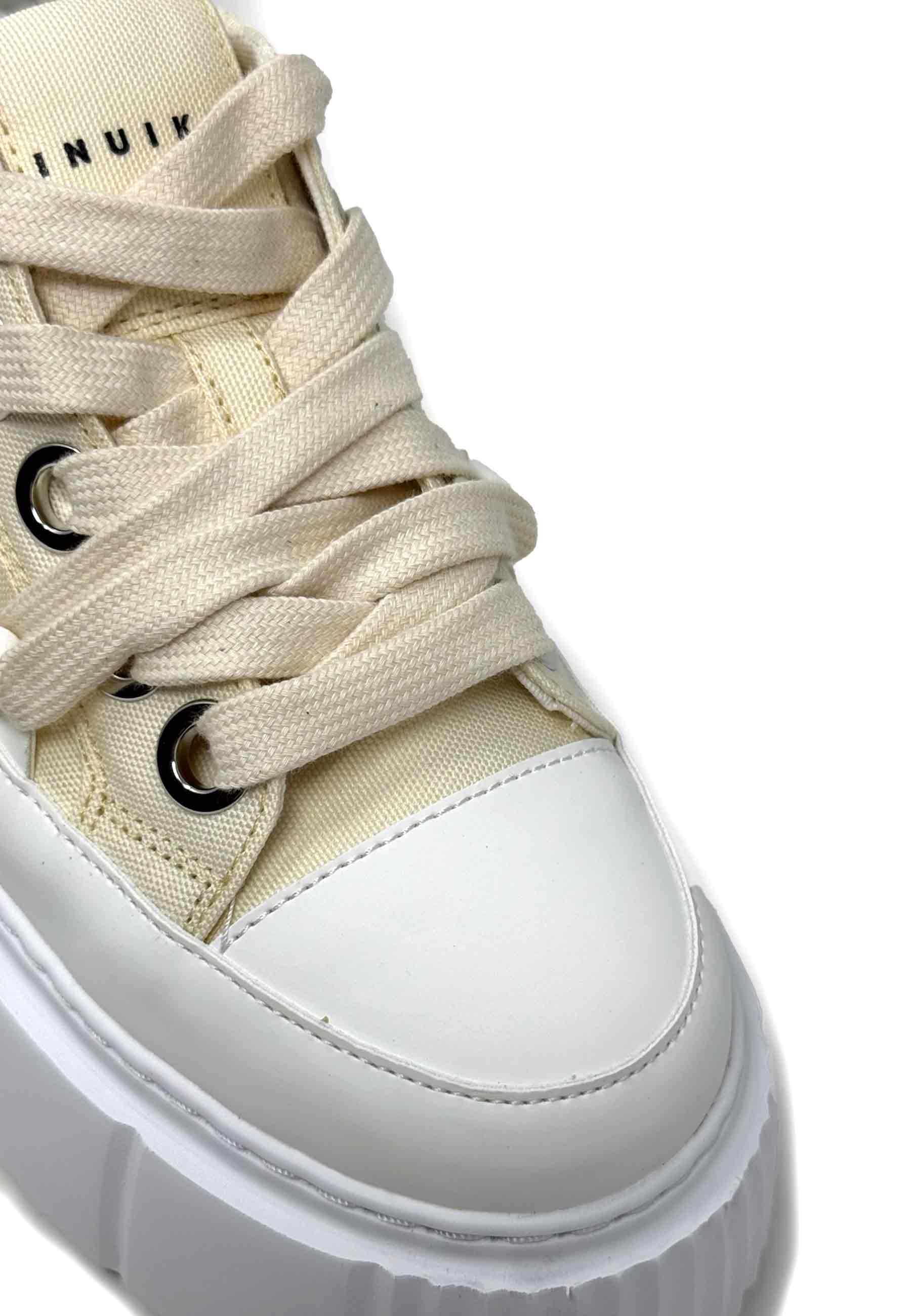 Matilda Sneaker | Beige Canvas