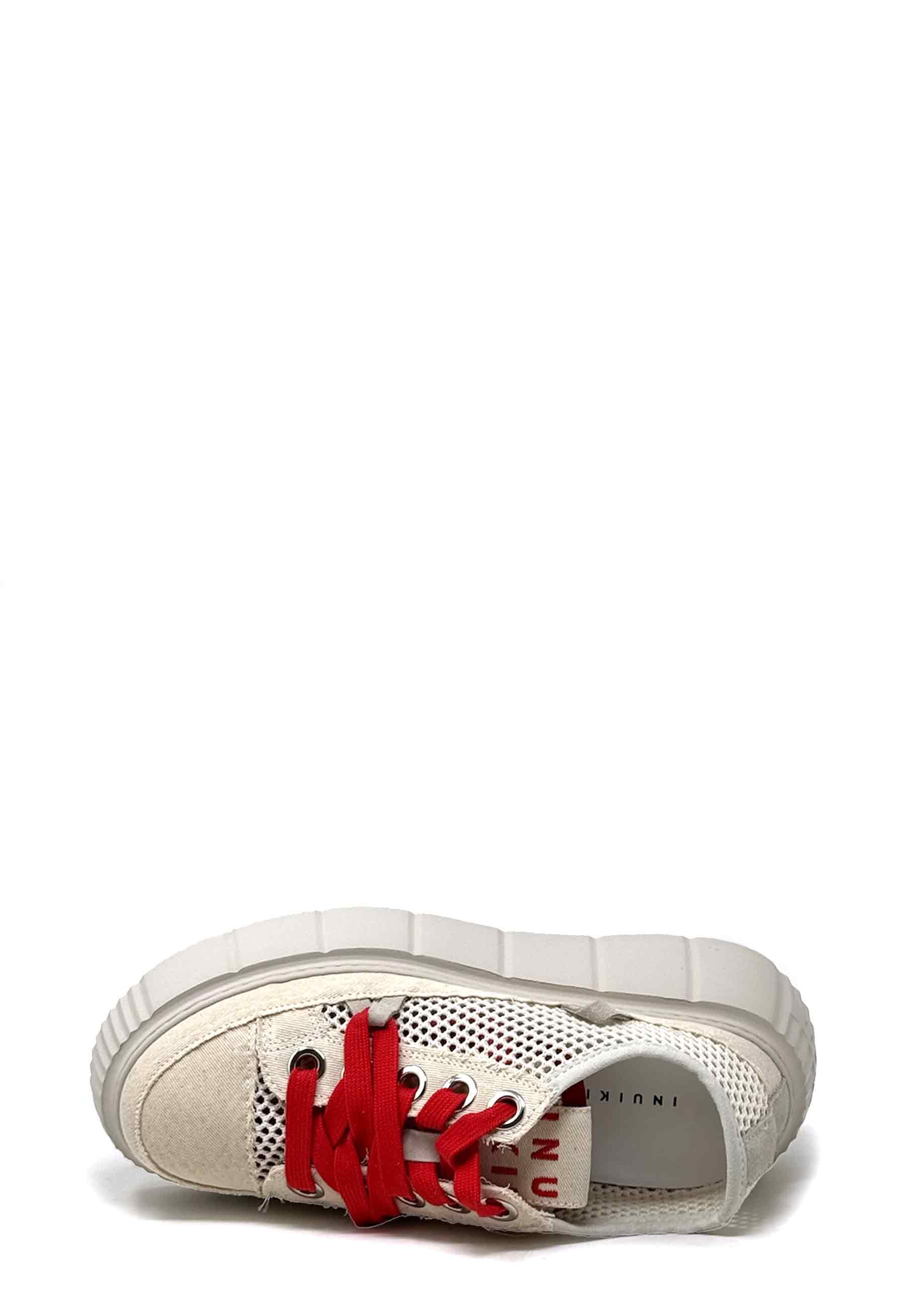 Matilda Sneaker | Cream Net