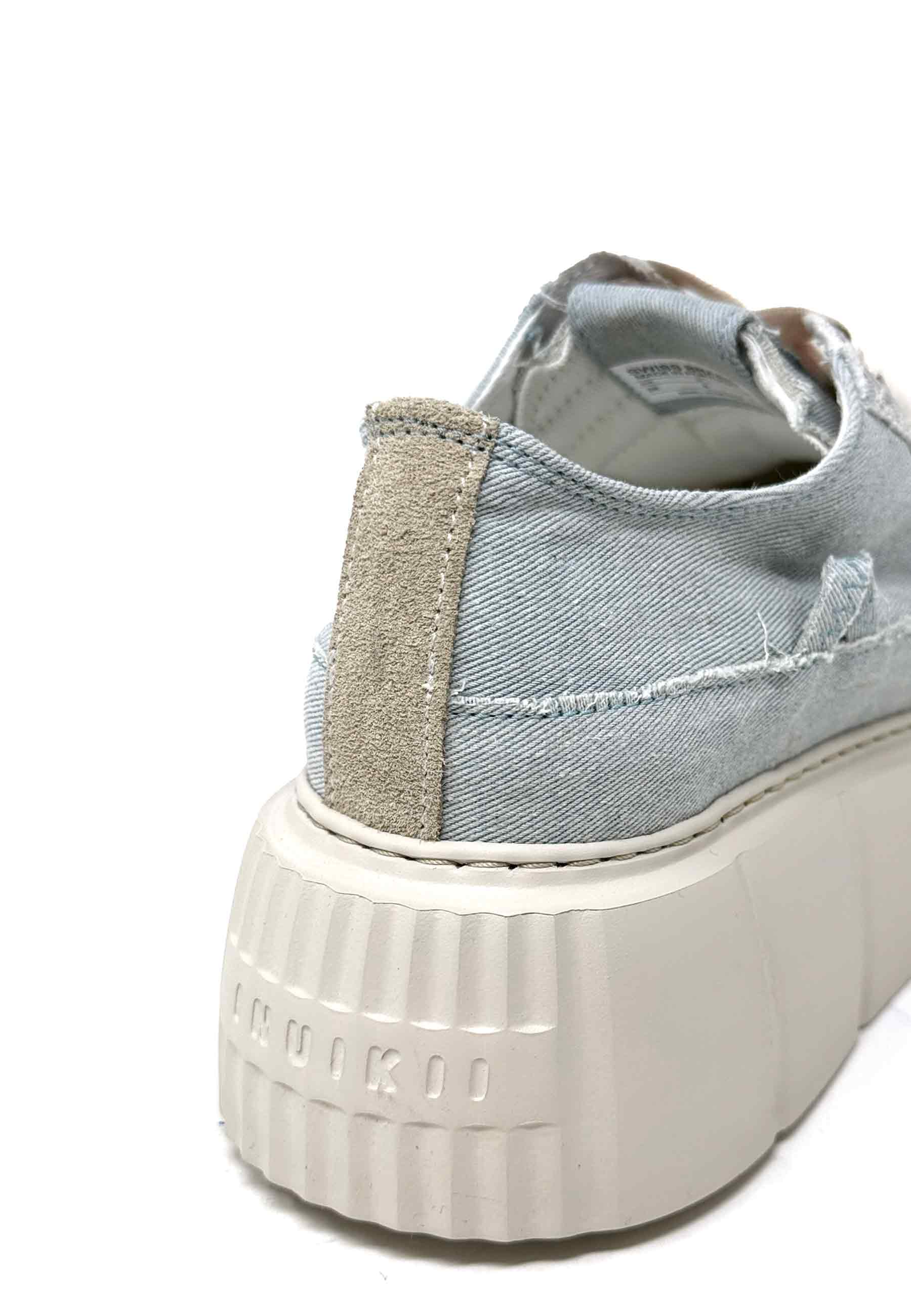 Matilda Sneaker | Frayed Denim