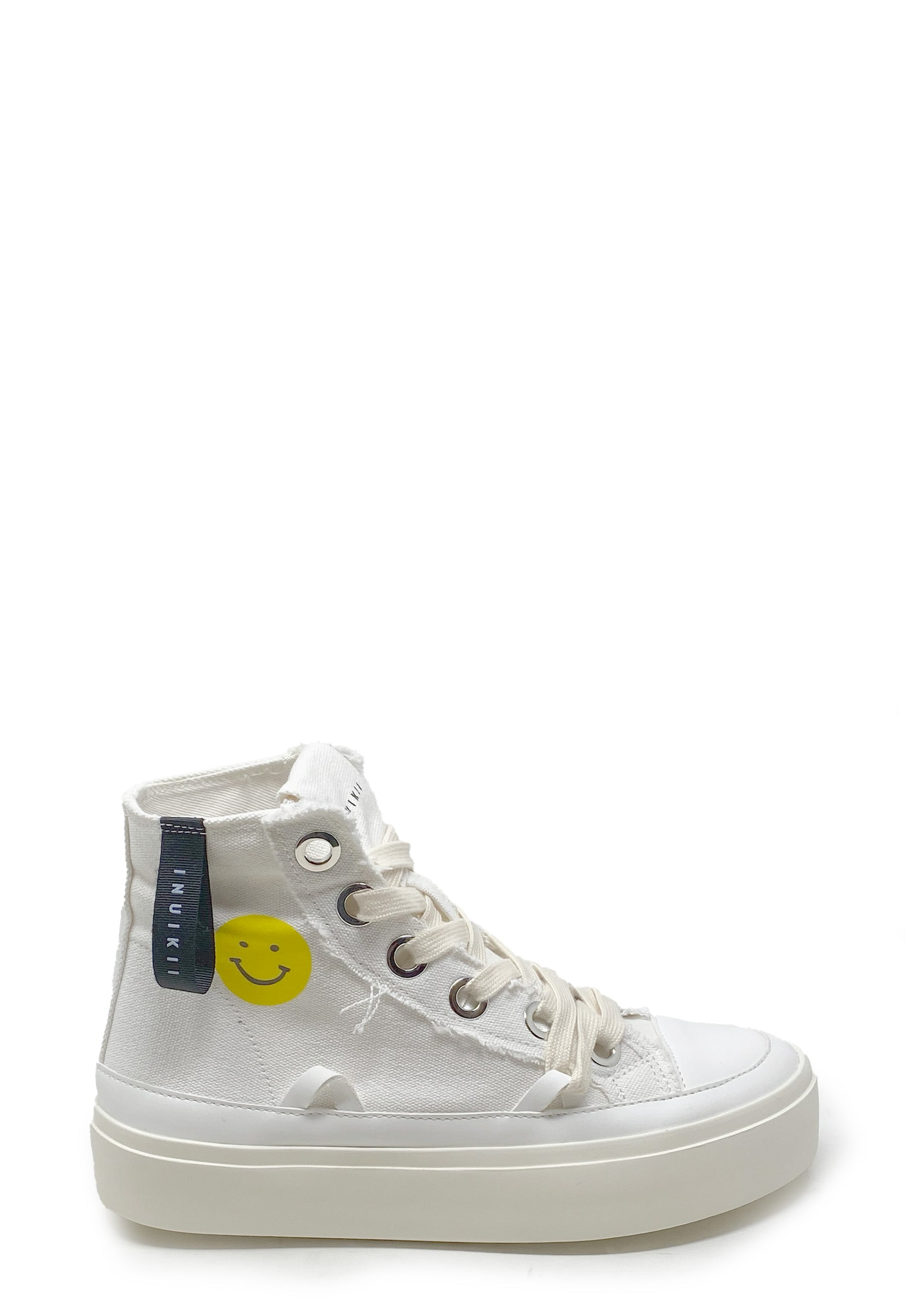Distressed Matilda Sneaker | White