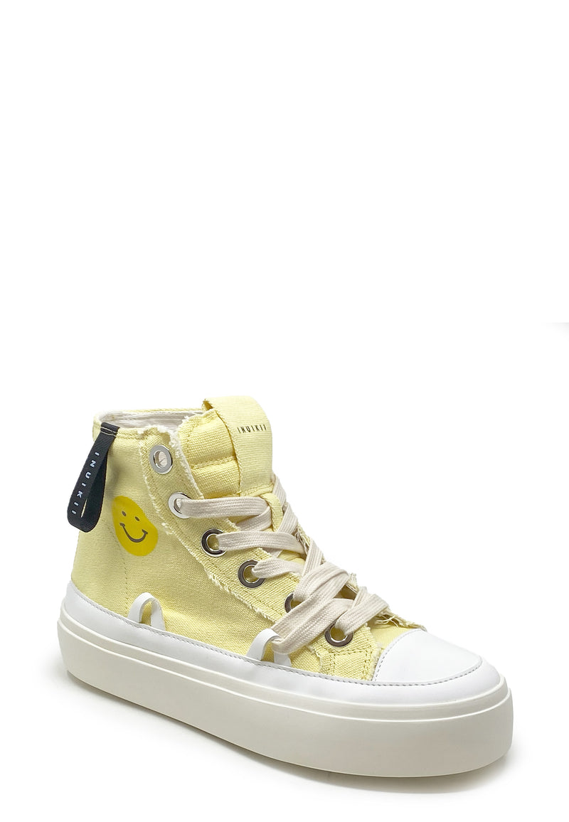 Distressed Matilda Sneakers | Yellow