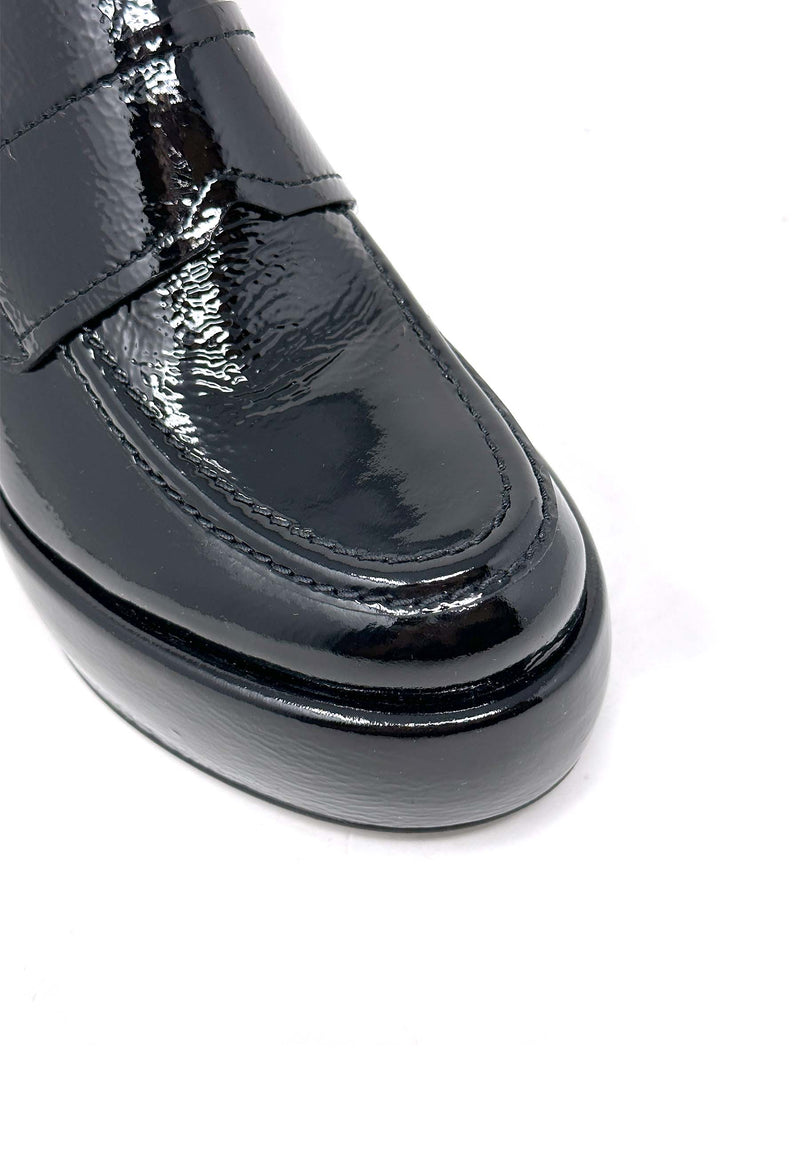 60040.500 High heel loafers | Black
