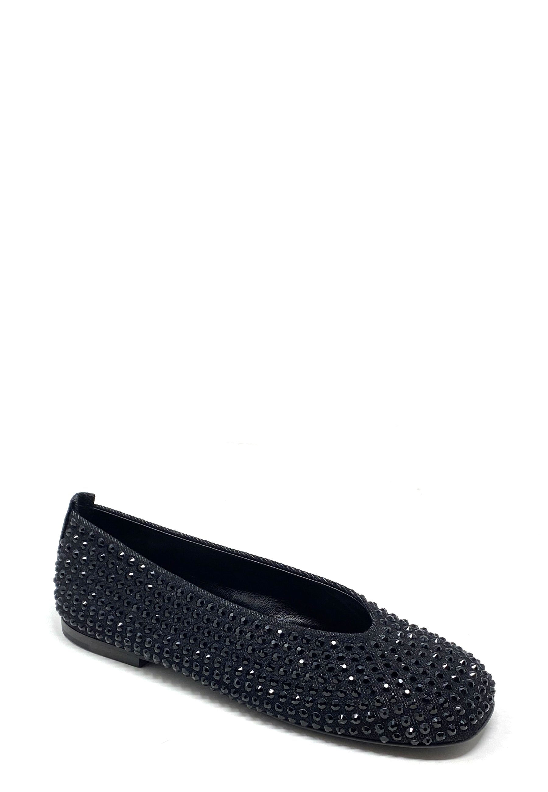 Blair Ballerina | Sort Denim