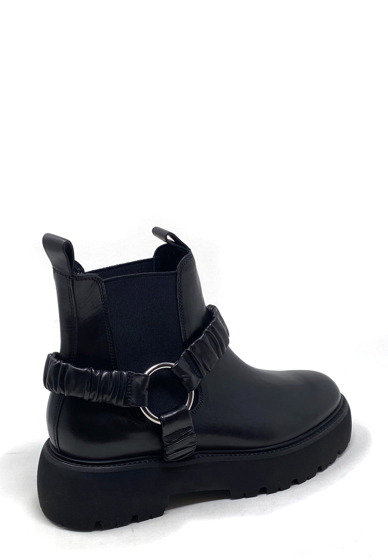 Suri Biker Boot | Schwarz