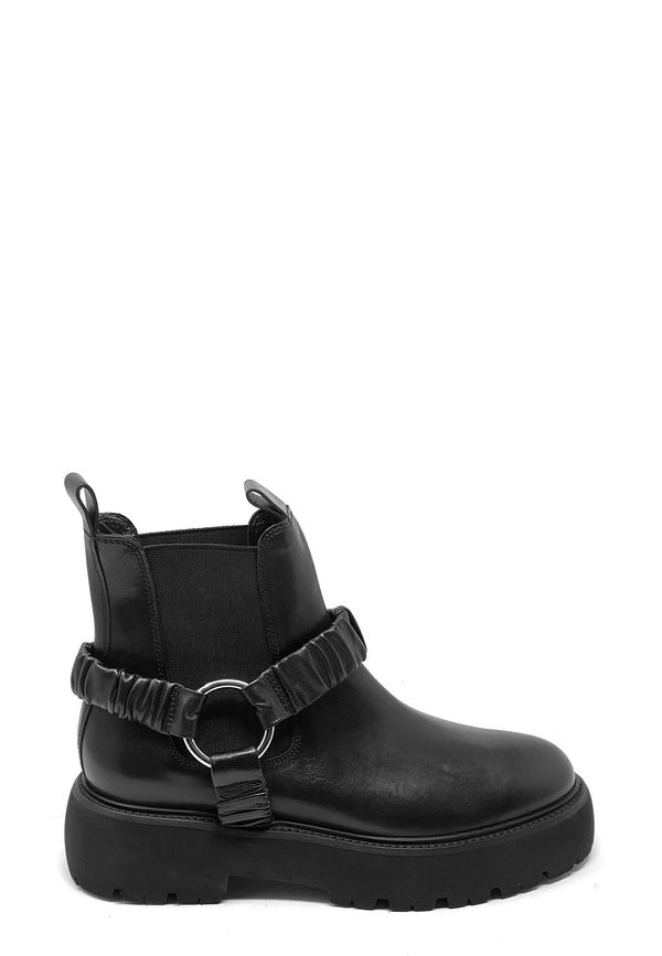 Suri Biker Boot | Schwarz