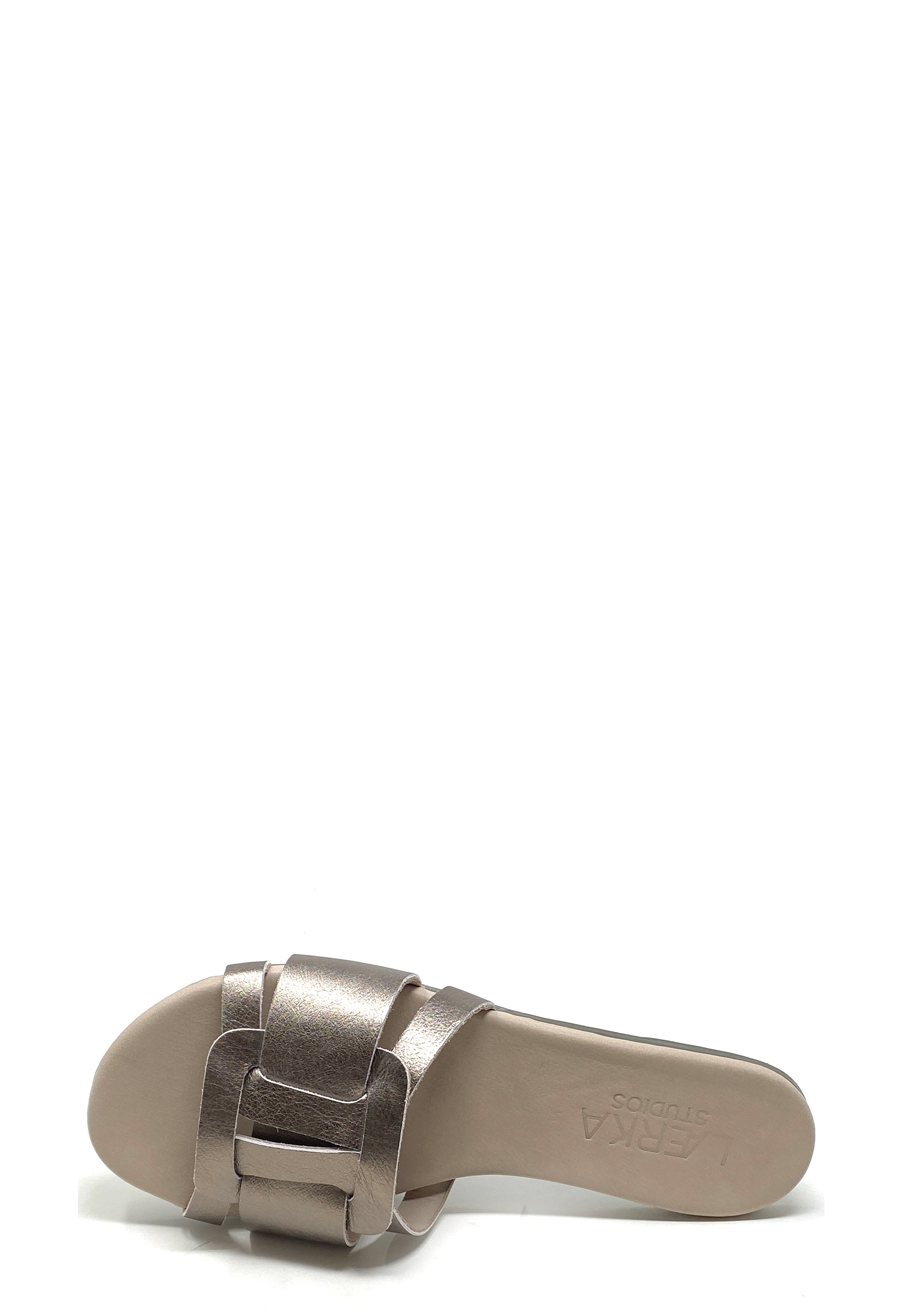 Woven Pantolette | Platin
