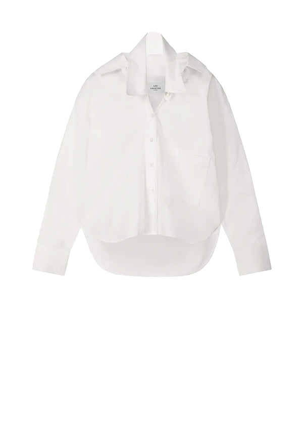 Double Collar Shirt | White