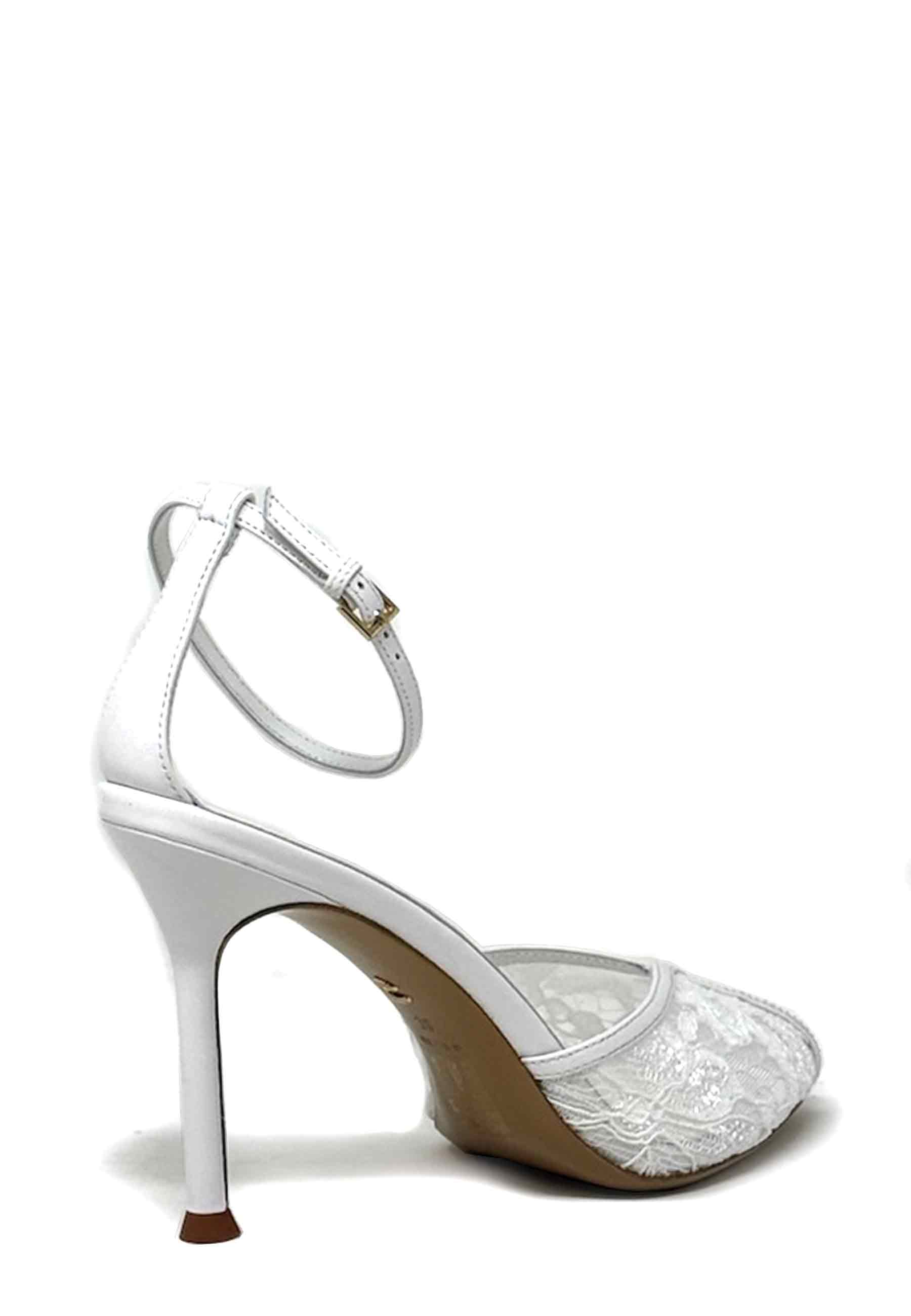 005Z78BK Heel Sandale | Blanco