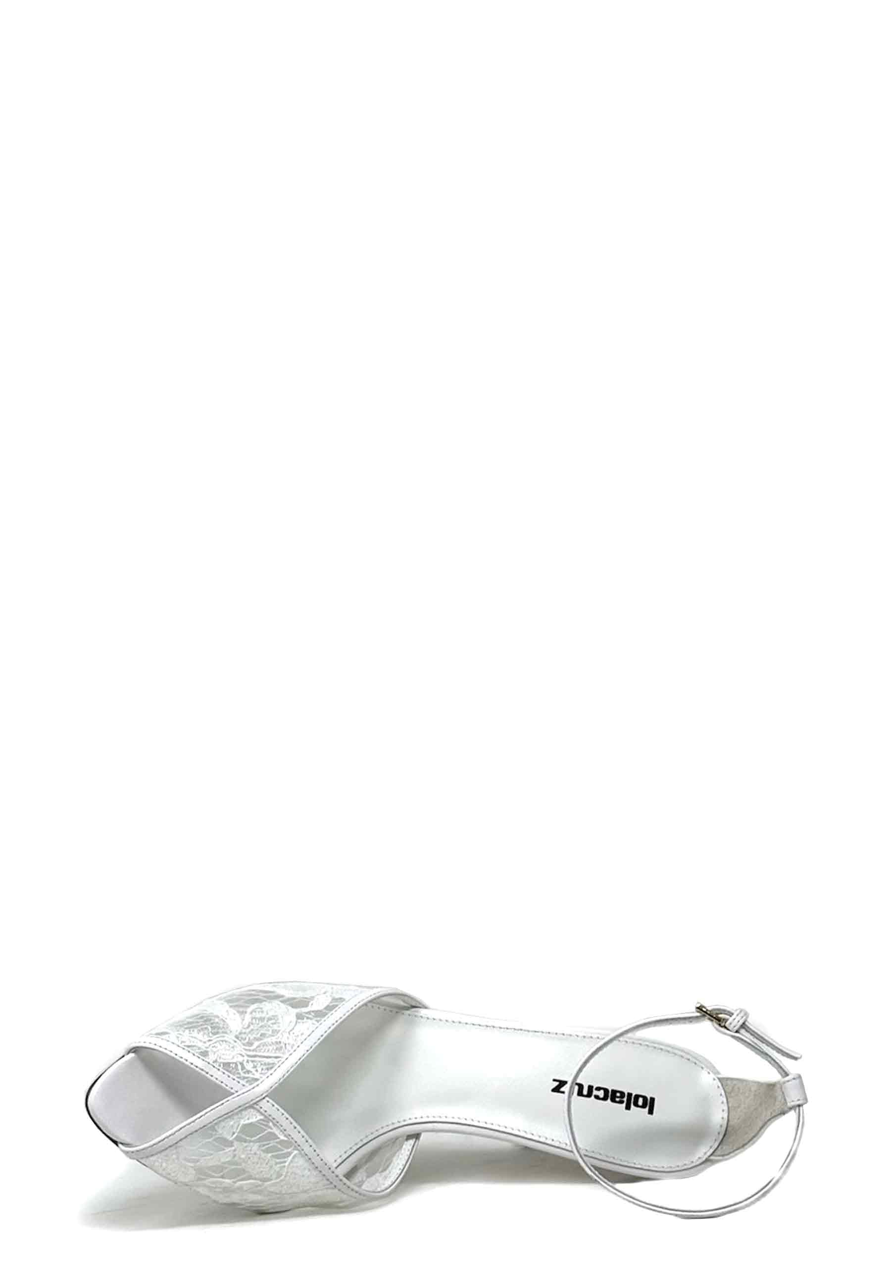 005Z78BK Heel Sandale | Blanco