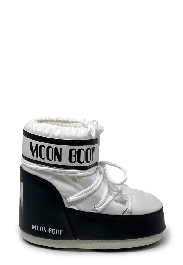 Icon Low Nylon Boot | White