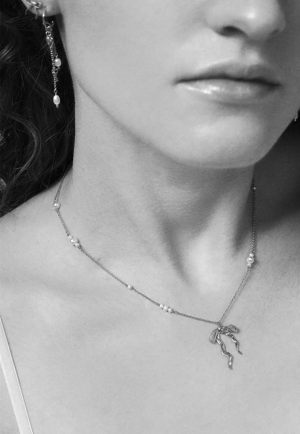 Effie Necklace | Silver