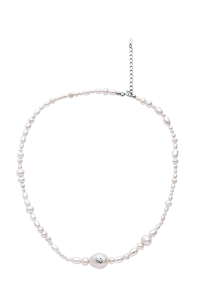 Maggie Necklace | Silver