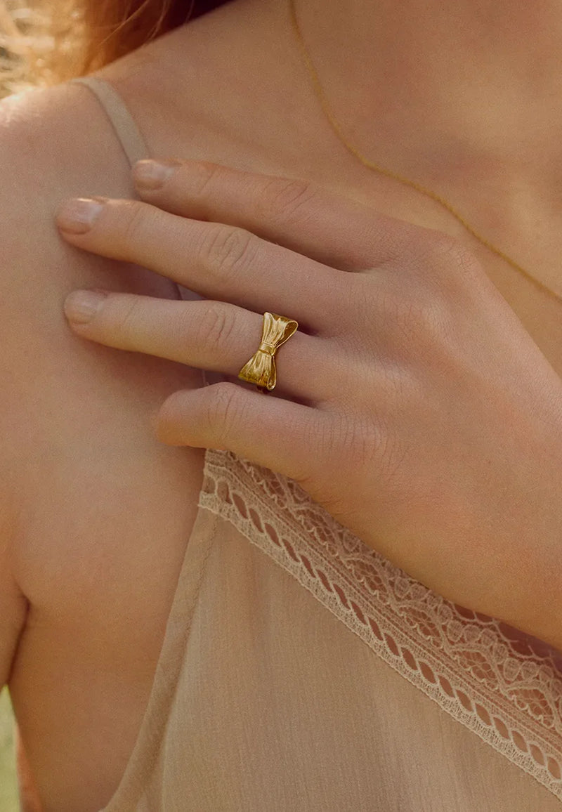 Satin Ring | Gold