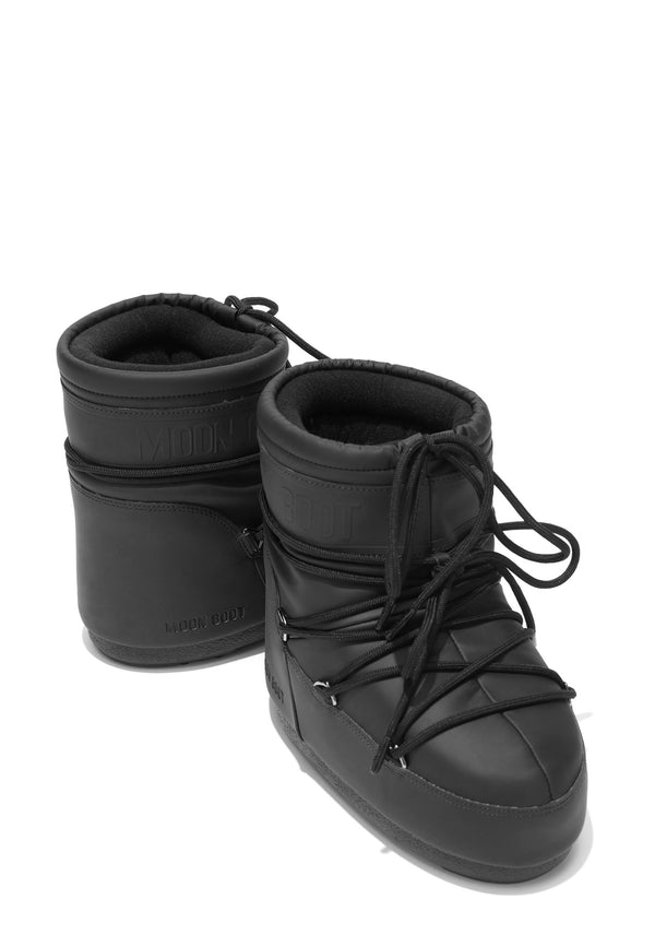 Icon Low Rubber Boot | Black