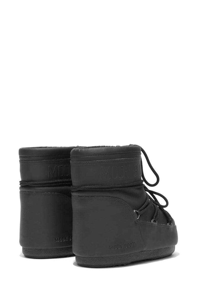 Icon Low Rubber Boot | Black