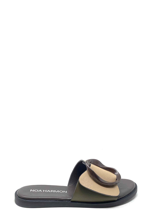 9663 M28 Mules | Brown Black