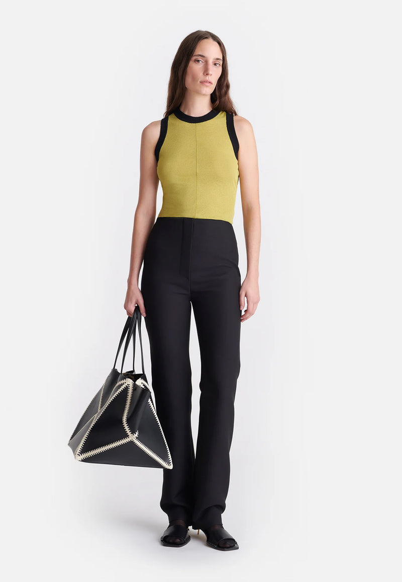 Denalie Top | Pistachio Black