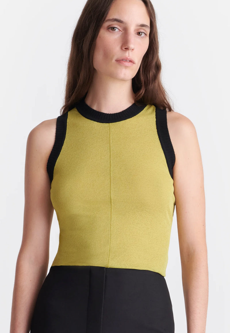 Denalie Top | Pistachio Black