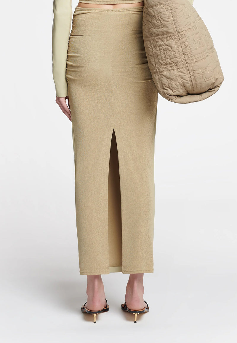 Hester Maxi Skirt | Olive Oil