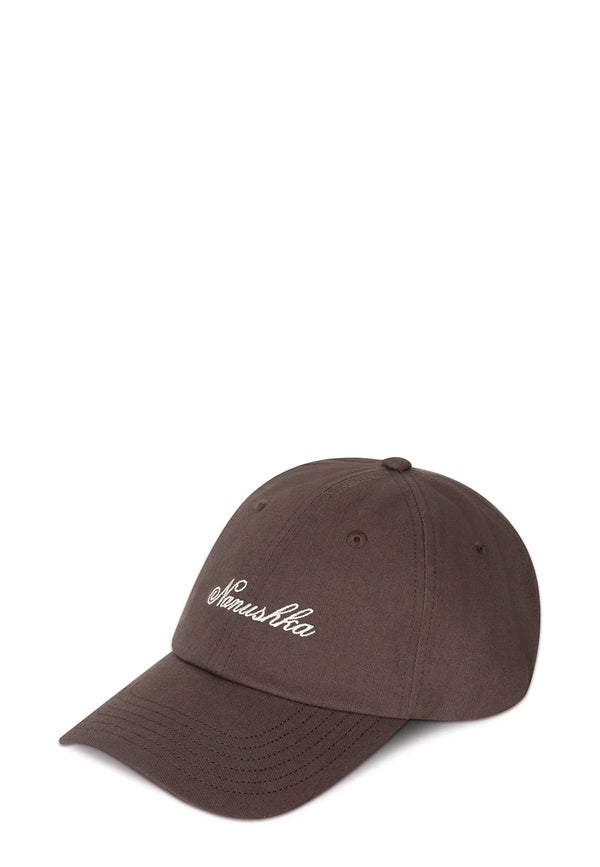 Val Calligraphy Cap | Nutmeg