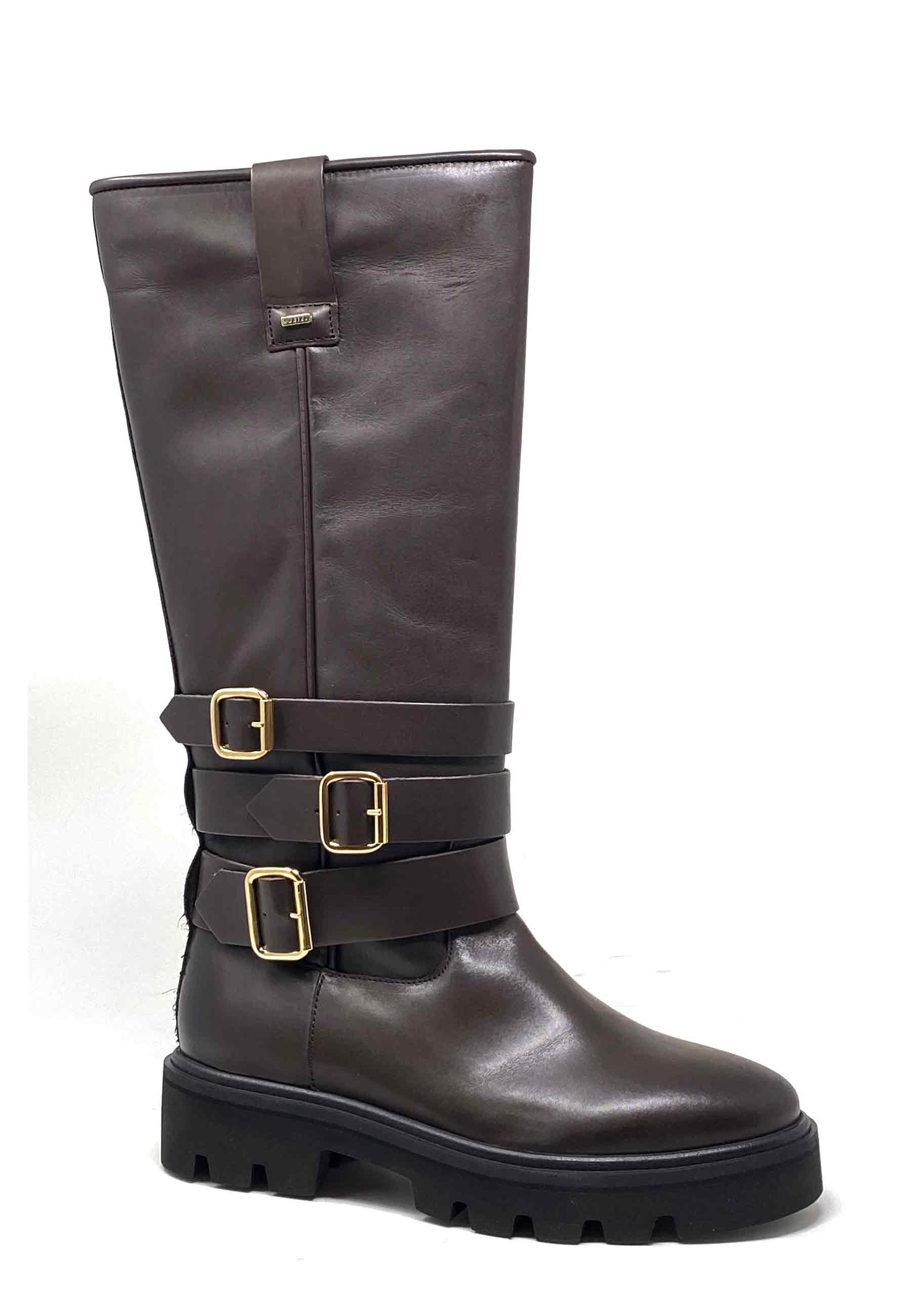 Frank Lynn Langschaft Boot | Dark Brown