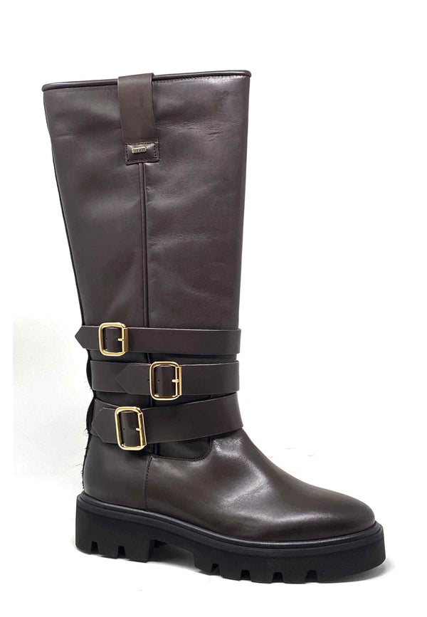 Frank Lynn Langschaft Boot | Dark Brown