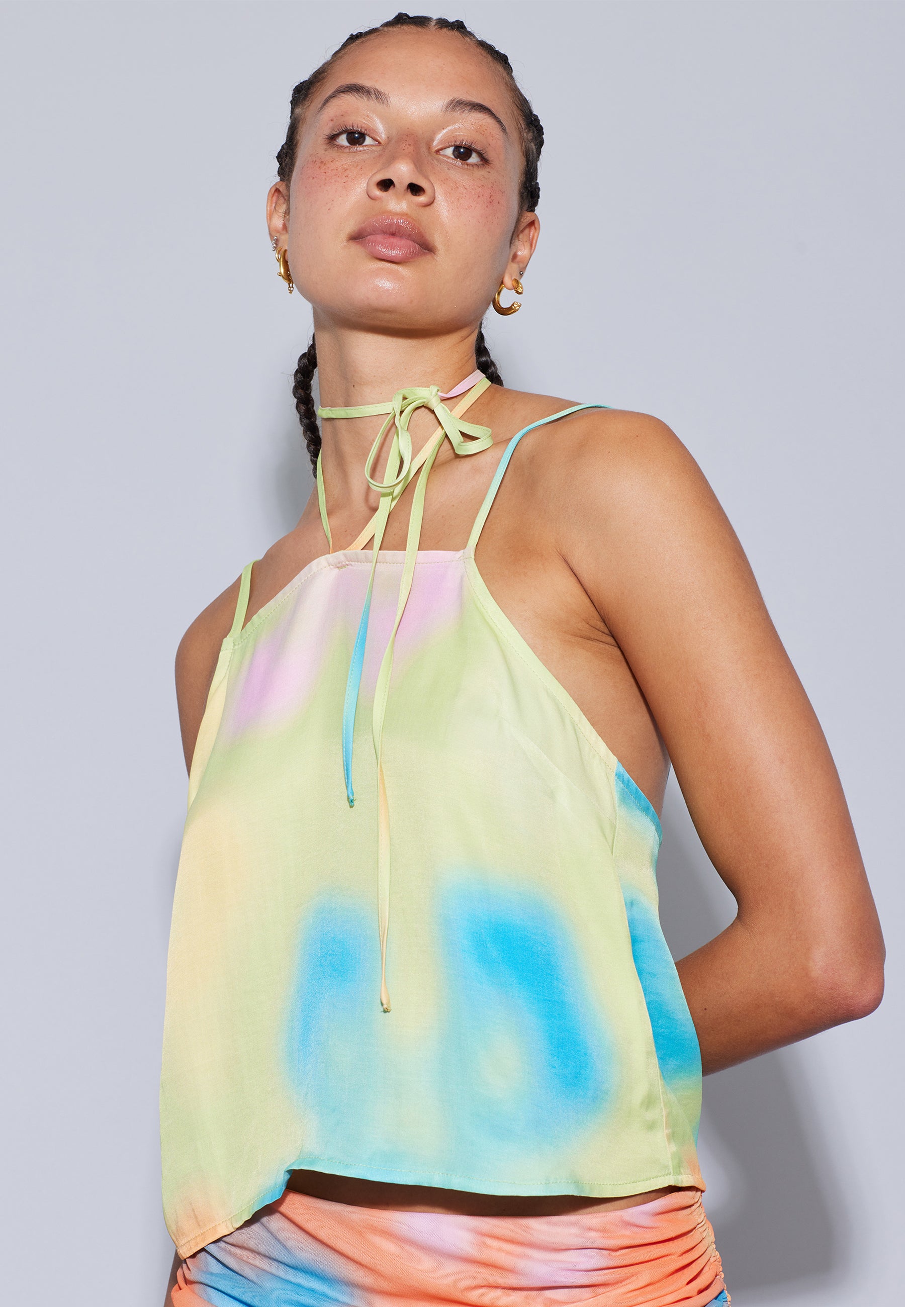 20666 Alexi Top | Lime Flower