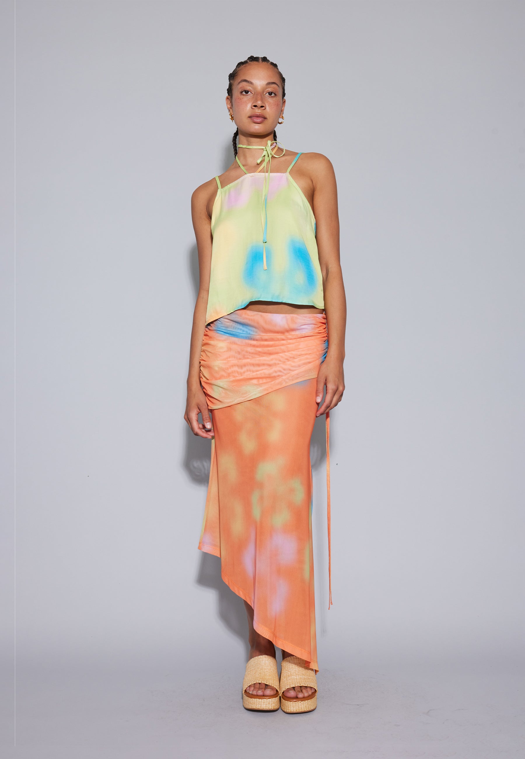 20666 Alexi Top | Lime Flower