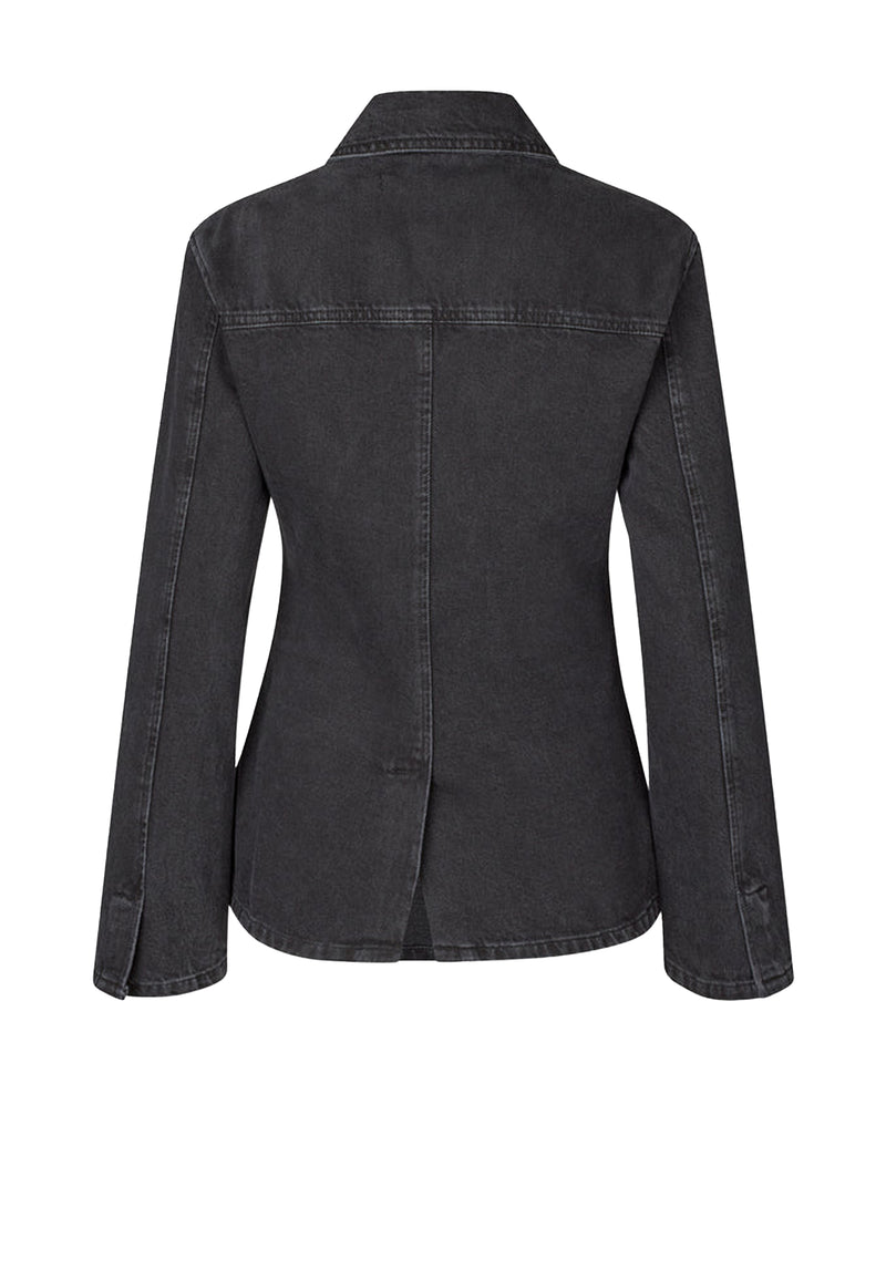 Luxury Jeans Blazer | Black