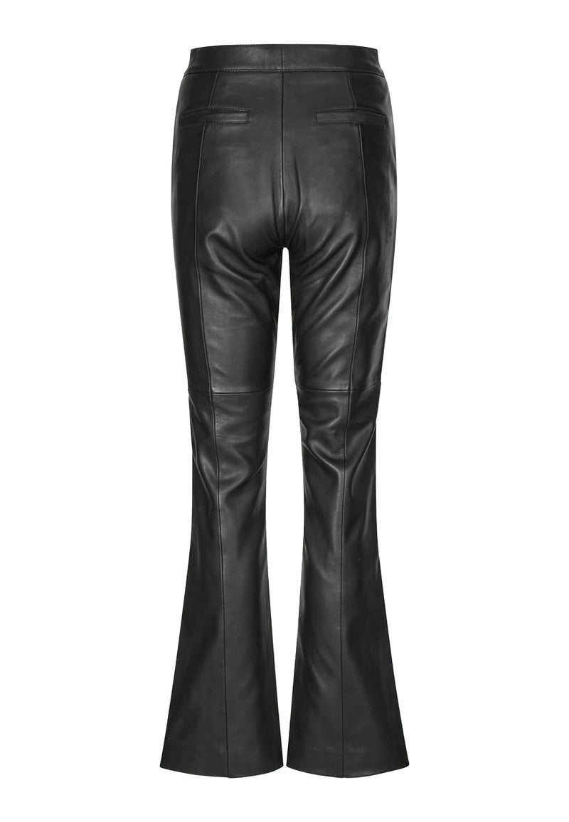 Luxury Leather Pants | Black