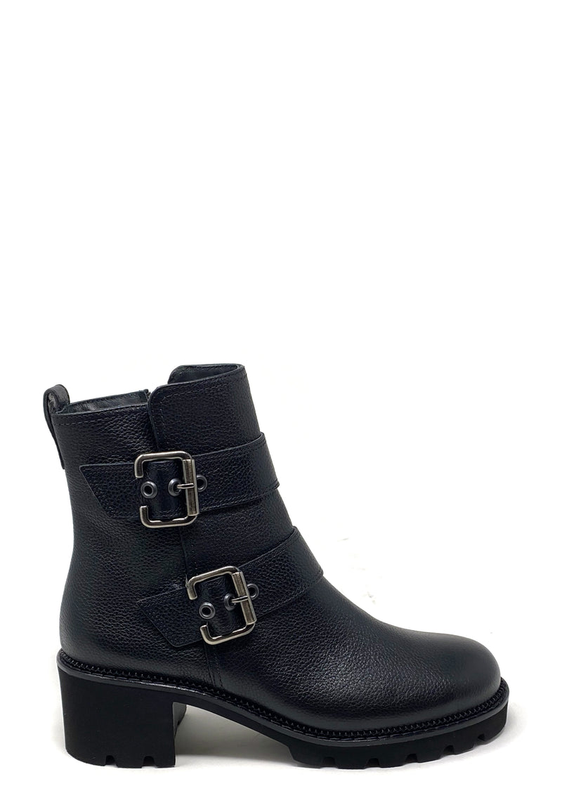 9907 Schnallen Boot | Black