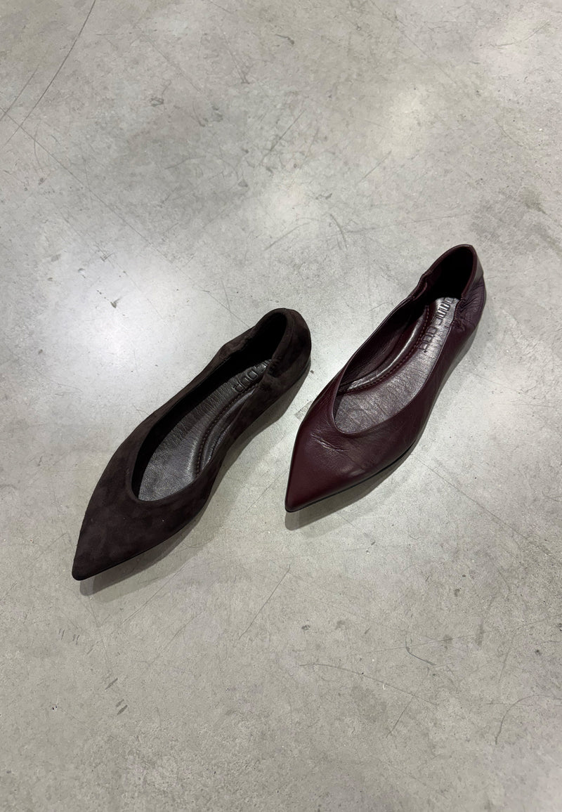 1000 Ingrid Ballerina | Bordeaux Glove