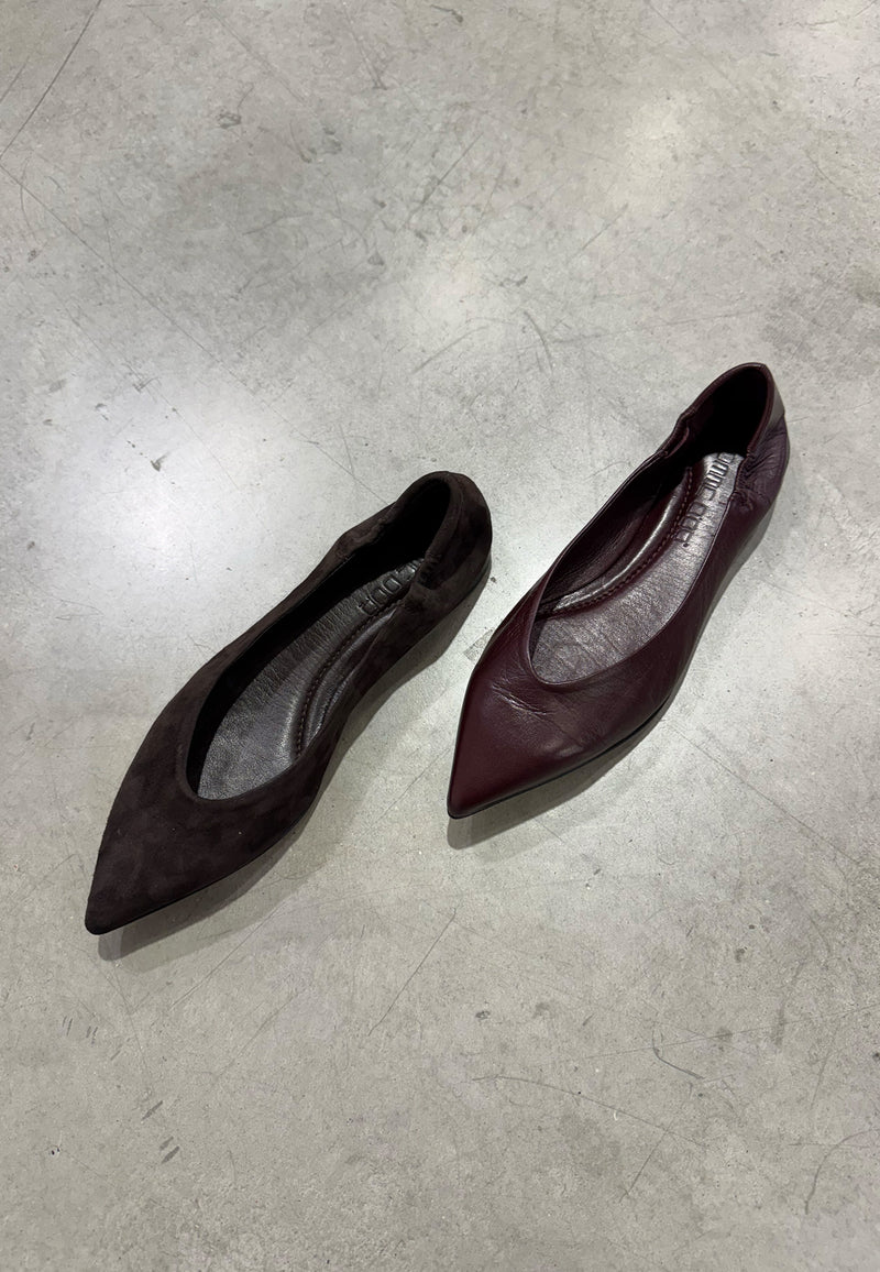 1000 Ingrid Ballerina | Bordeaux Glove